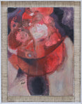 Load image into Gallery viewer, Vintage Expressionist Still Life Painting From Sweden