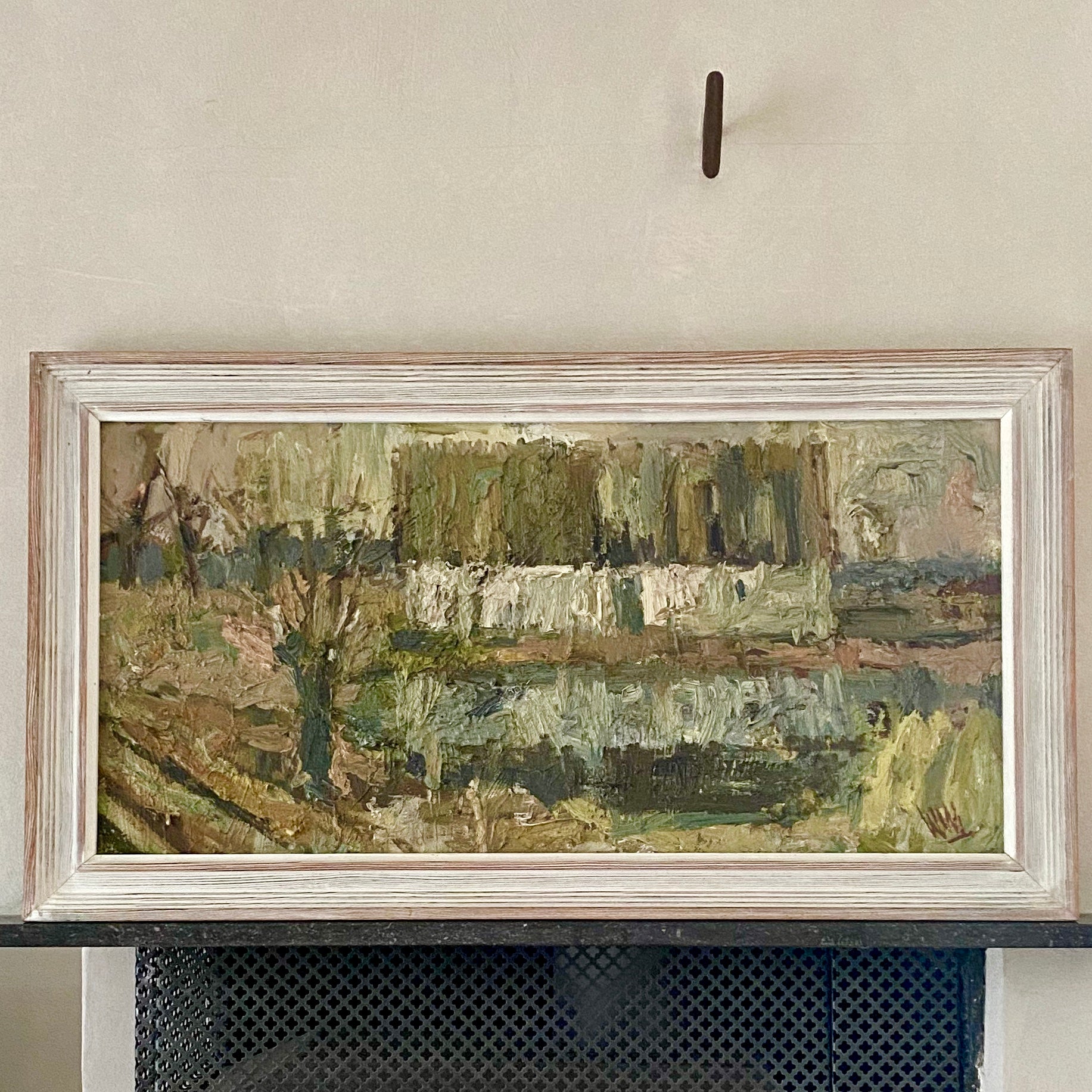 Vintage Art Room Mid Century Landscape By Owe Wessbohn Sweden