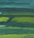 Load image into Gallery viewer, Vintage Landscape Oil Painting From Sweden By Thage Carlson 1971