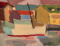 Load image into Gallery viewer, Vintage Mid Century Sailboat Painting From Sweden