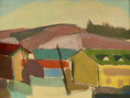 Load image into Gallery viewer, Vintage Mid Century Sailboat Painting From Sweden