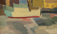 Load image into Gallery viewer, Vintage Mid Century Sailboat Painting From Sweden