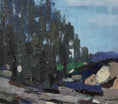 Load image into Gallery viewer, Mid Century Original Oil Painting From Sweden by Walterström