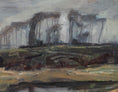Load image into Gallery viewer, Vintage Mid Century Oil Painting By B Landelius Sweden