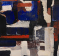 Load image into Gallery viewer, Mid Century Abstract Oil Painting By Gunnar Johnson Sweden