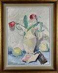Load image into Gallery viewer, Mid Century Original Still Life Oil Painting from Sweden by Wendel