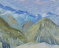 Load image into Gallery viewer, Mid Century Winterscape Oil Painting By R Polder Sweden