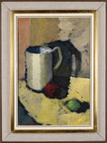 Load image into Gallery viewer, Mid Century Original Still Life Oil Painting from Sweden