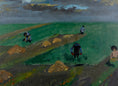 Load image into Gallery viewer, Vintage Art Room Mid Century Landscape Oil Painting From Sweden