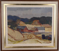 Load image into Gallery viewer, Vintage Landscape Oil Painting by Gotthard Sandberg from Sweden