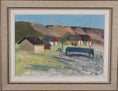 Load image into Gallery viewer, Vintage Coastal Painting by Tage Nilsson from Sweden