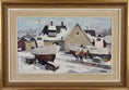 Load image into Gallery viewer, Mid Century Original Oil Painting From Sweden By Eskil Skans