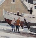 Load image into Gallery viewer, Mid Century Original Oil Painting From Sweden By Eskil Skans