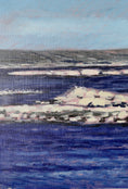 Load image into Gallery viewer, Striking Vintage Seascape Oil Painting By Erixon Sweden