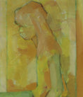 Load image into Gallery viewer, Mid Century Portrait Oil Painting From 1966 Sweden