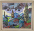 Load image into Gallery viewer, Mid Century Landscape Oil Painting From Sweden