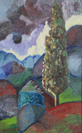 Load image into Gallery viewer, Mid Century Landscape Oil Painting From Sweden