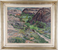 Load image into Gallery viewer, Mid Century Landscape Oil Painting By Torsten Torstensson From Sweden