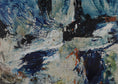 Load image into Gallery viewer, Mid Century Abstract Oil Painting By Torsten Hult Sweden