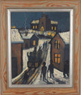 Load image into Gallery viewer, Vintage Mid Century Oil Painting By E Håfström Sweden