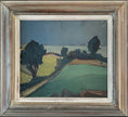 Load image into Gallery viewer, Mid Century Landscape Oil Painting By Allan Erwö 1951 Sweden