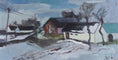 Load image into Gallery viewer, Landscape Oil Painting Mid Century From 1954 Sweden