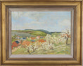 Load image into Gallery viewer, Mid Century Landscape Oil Painting By A Hansson 1944 Sweden