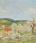 Load image into Gallery viewer, Mid Century Landscape Oil Painting By A Hansson 1944 Sweden