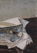 Load image into Gallery viewer, Mid Century Still Life Oil Painting By Torsten Torstensson From Sweden