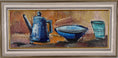 Load image into Gallery viewer, Mid Century Original Still Life  Oil Painting L Zelig Sweden