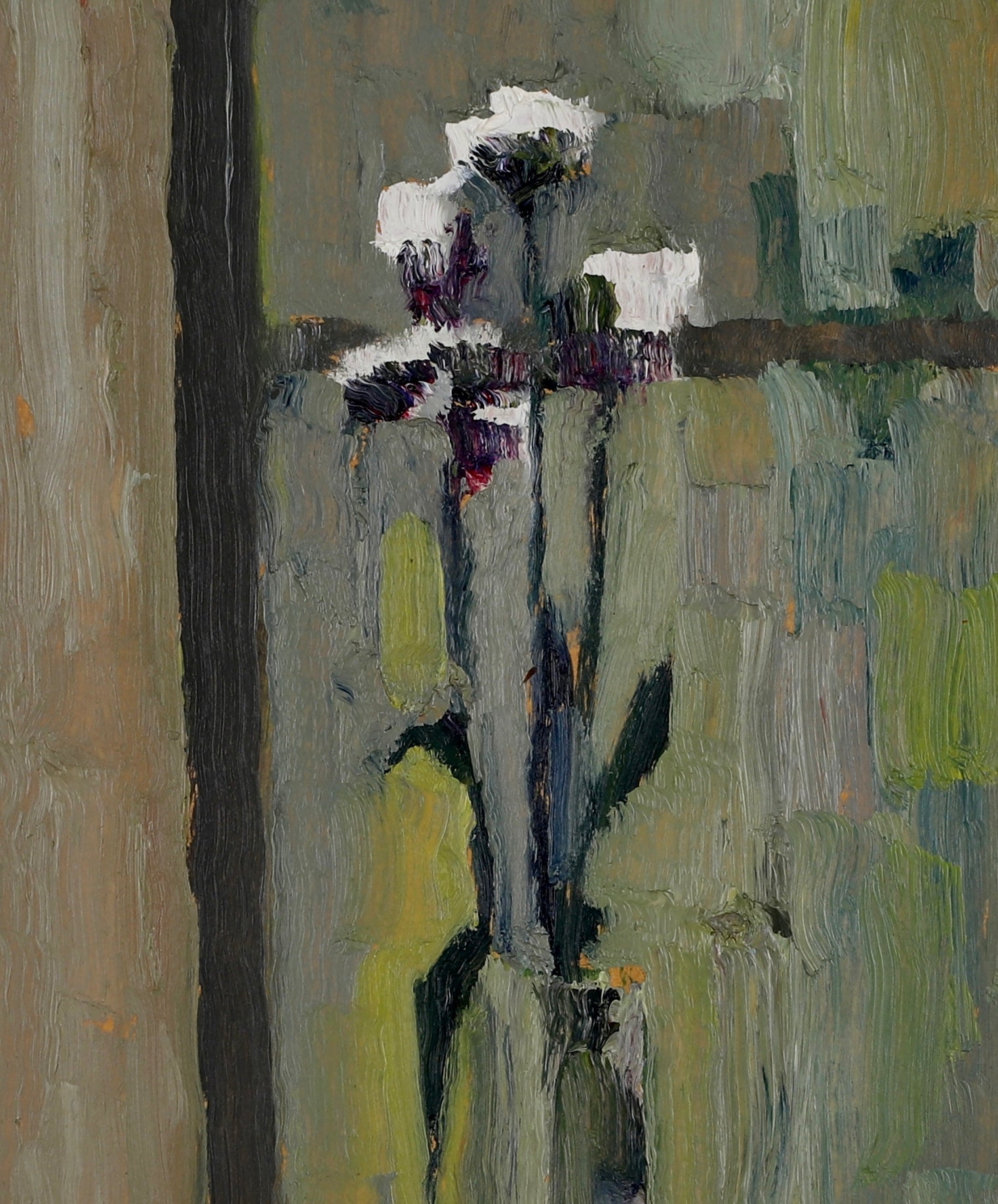 Mid Century Original Still Life Oil Painting By G Persson Sweden