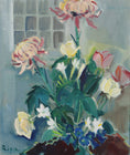 Load image into Gallery viewer, Mid Century Original Still Life Oil Painting By Hans Ripa From Sweden