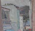 Load image into Gallery viewer, Cityscape Oil Painting Mid Century By C Berndtsson Sweden