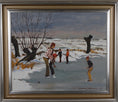 Load image into Gallery viewer, Vintage Oil Painting from Sweden Signed Bertil Johansson