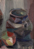 Load image into Gallery viewer, Mid Century Original Still Life Oil Painting From 1956 Sweden