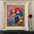 Load image into Gallery viewer, Mid Century Original Still Life Oil Painting By KE Ohlsson Sweden