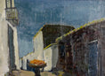 Load image into Gallery viewer, Vintage Cityscape Oil Painting by Tage Nilsson from Sweden