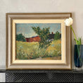 Load image into Gallery viewer, Original Landscape Oil Painting Mid Century By S Persson Sweden