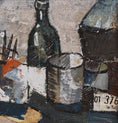 Load image into Gallery viewer, Mid Century Original Still Life Oil Painting By A Nilsson Sweden 1965