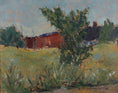 Load image into Gallery viewer, Original Landscape Oil Painting Mid Century By S Persson Sweden