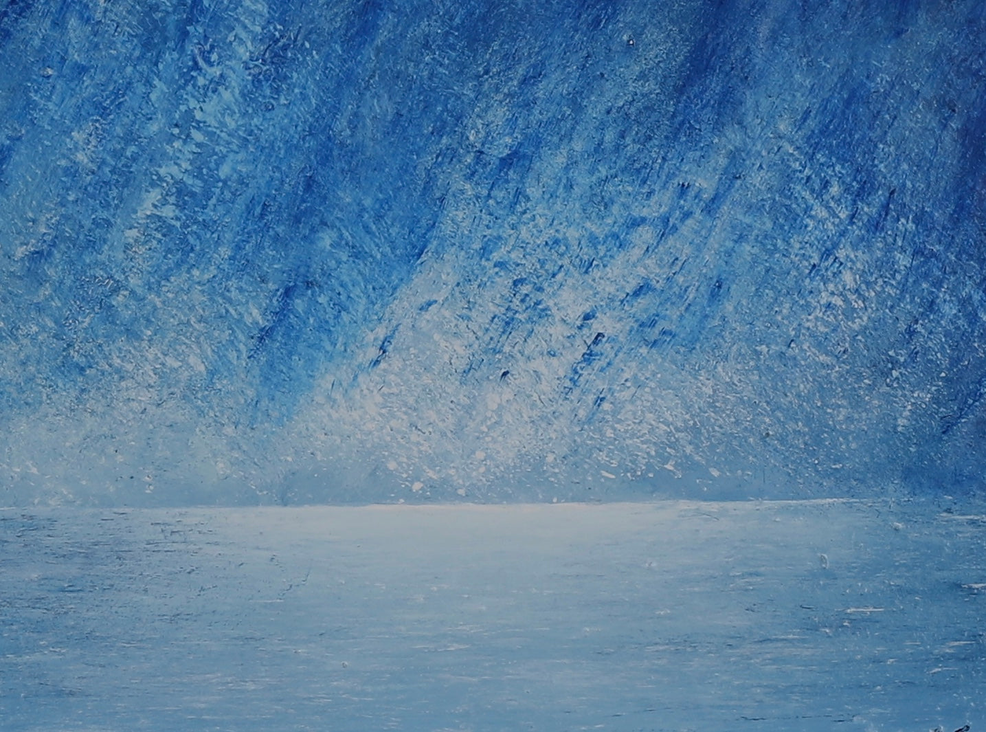 Vintage Mid Century Oil Painting From Sweden by H Karlsson