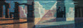 Load image into Gallery viewer, Mid Century Framed Art Surreal Oil Painting from Sweden by Göte Rex
