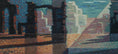 Load image into Gallery viewer, Mid Century Framed Art Surreal Oil Painting from Sweden by Göte Rex