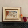 Load image into Gallery viewer, Vintage Winterscape Oil Painting by Anders A Jönsson Sweden