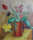 Load image into Gallery viewer, Vintage Oil Painting from Sweden by Helge Nilsson from 1943