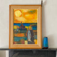 Load image into Gallery viewer, Original Mid Century Oil Painting from Sweden by Carl Larsson