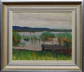 Load image into Gallery viewer, Original Landscape Oil Painting by Listed Artist Bror Forsell Sweden