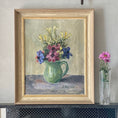 Load image into Gallery viewer, sold out - Vintage Mid Century Still Life Oil Painting by Birgit Trulsson from Sweden