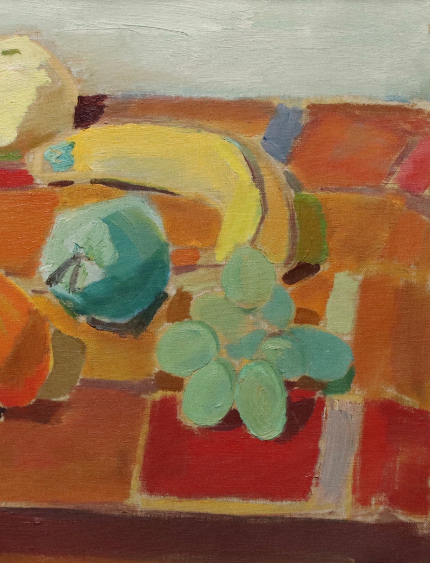 Mid Century Still Life Oil Painting by Anders A Jönsson Sweden