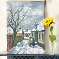 Load image into Gallery viewer, Vintage Mid Century Oil Painting From Sweden By Kai Christensen